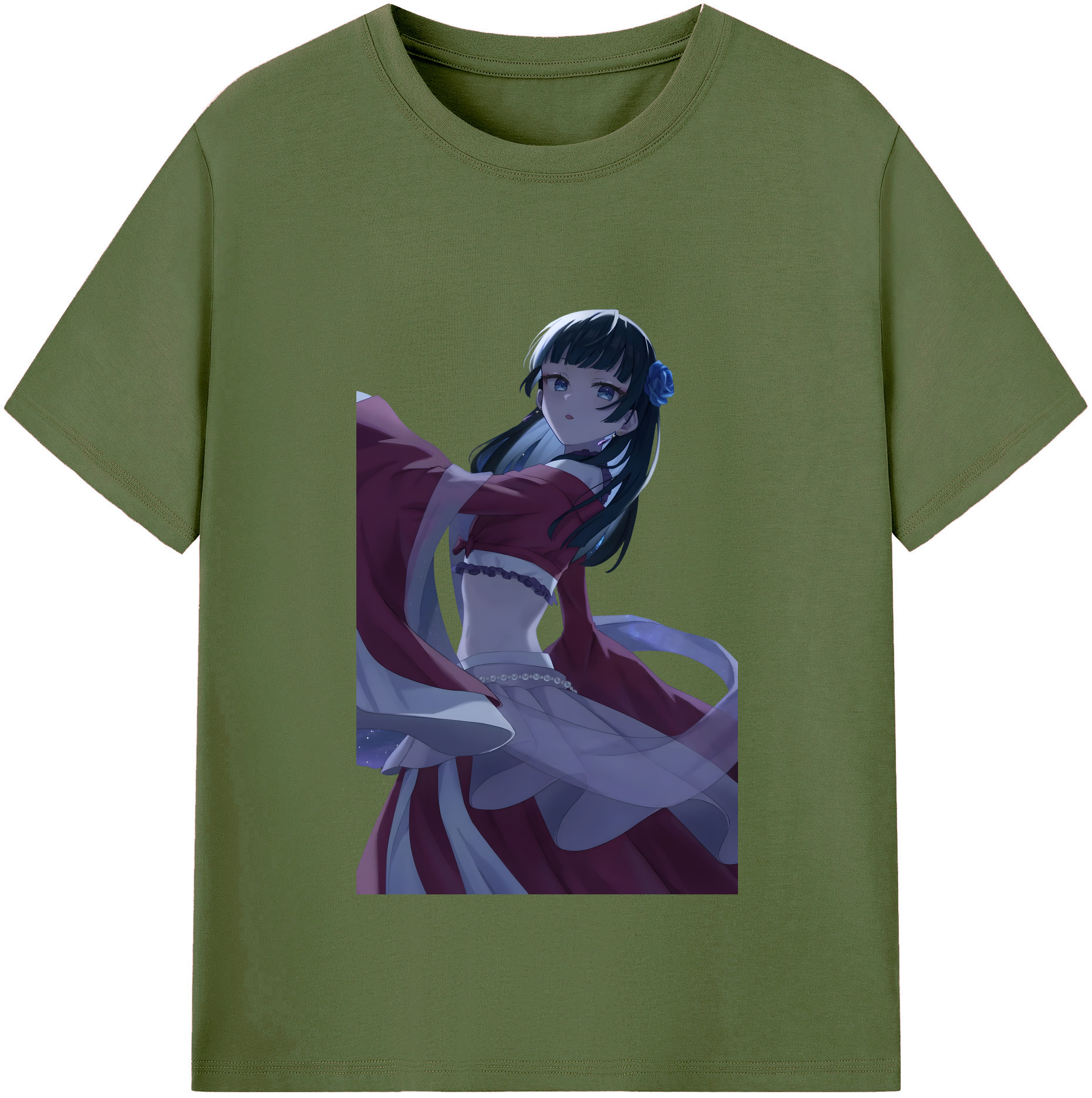 （画像用） 薬屋のひとりごと The Apothecary Diaries 綿100％半袖Tシャツ（フロントプリント）